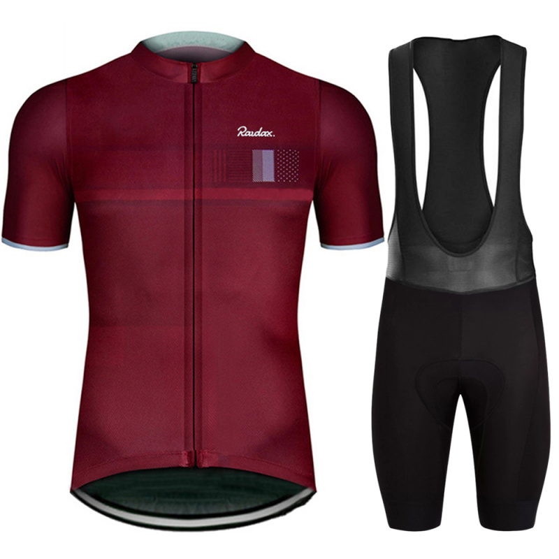 自行車服Cycling Jersey 2022 Men Summer Anti-UV Cycling Jersey Set Breathable Racing Sport Mtb Bicycle Jersey Bike Cycling Clothing Suit