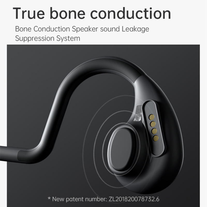 耳機適用於小米索尼骨傳導藍牙耳機無線耳機開耳式運動立體聲MP3 IP66防水耳機