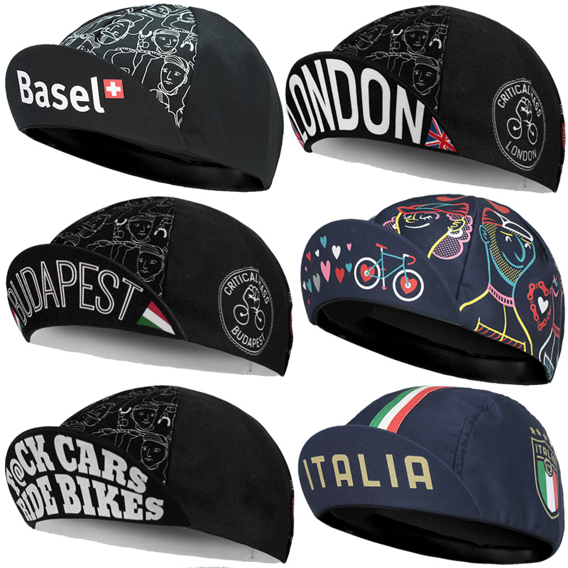 自行車帽New BASEL Cycling Caps ITALIA  UK Bike Hat One Size Fits Most