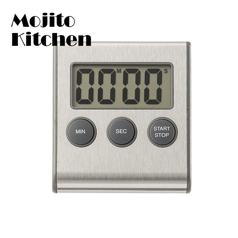 計時器Multifunctional LCD Digital Screen Kitchen Countdown Timer Stopwatch Cooking Baking Alarm Reminder Magnet Clock with Stand