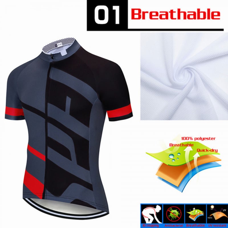 自行車服2022 Pro Team Summer Cycling Jersey Set Short Sleeve Men's Cycling Clothes Bike Maillot Ciclismo Hombre Bicycle Cycling Cl