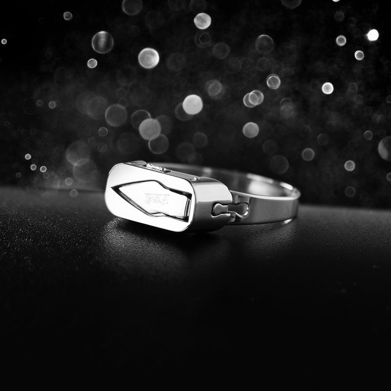 防身用品Self Defense Survival Supplies Fashion Stainless Steel Jewelry Self Defense Anti-Wolf Ring
