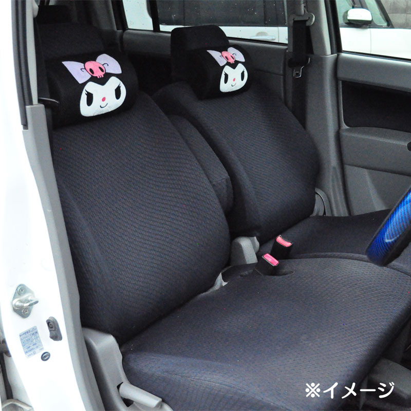 日本SANRIO Hello Kitty / Kuromi 腰墊頸墊攬枕 [2款] [2個]