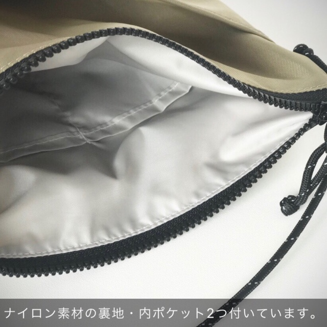日本ブラック超軽量斜揹袋