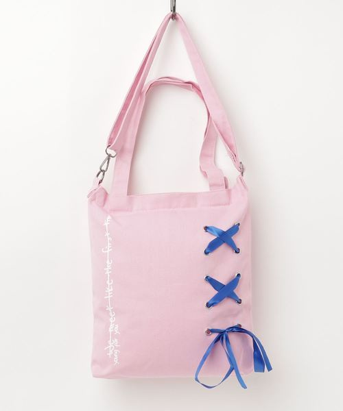 日本SVEC2way ribbon lace up tote bag [6色]