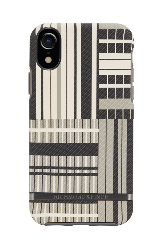 Richmond & Finch iPhone Case - Platinum Stripes  ( IP - 402)