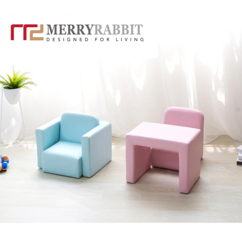 MerryRabbit 多功能小沙發/桌椅套裝 [SF-574] [2色]