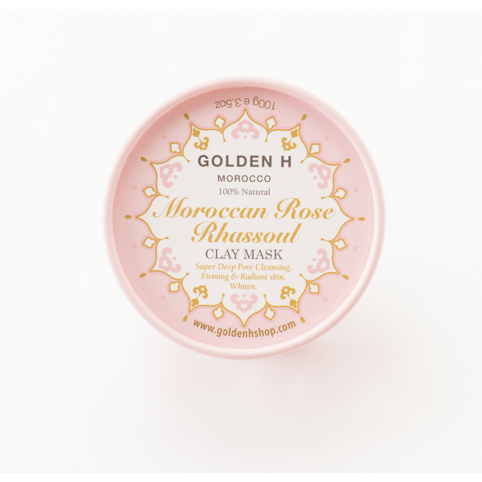 Golden H 玫瑰精華礦物岩泥淨膚面膜 (100g)