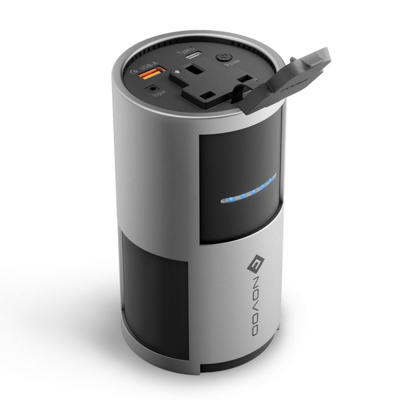 Novoo - Power Bank with AC Outlet 81W Portable Charger 22,500mAh - T&F