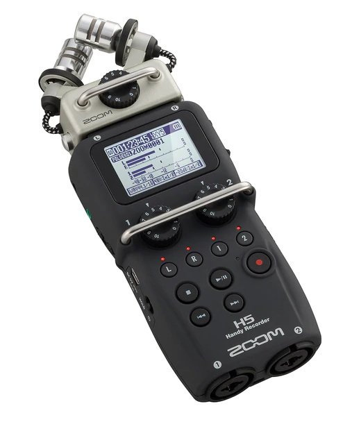 Zoom H5 Handy Recorder with Interchangeable Mic 手提數碼錄音機【香港行貨】