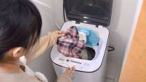 【家庭電器】機身細細　80°C 水溫　日本 Nioi 洗衣機
