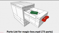 【蠱惑的箱】基本LEGO拼砌小技巧 砌個秘密收藏箱