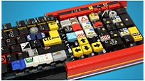 Lego鍵盤！砌出QWERTY！