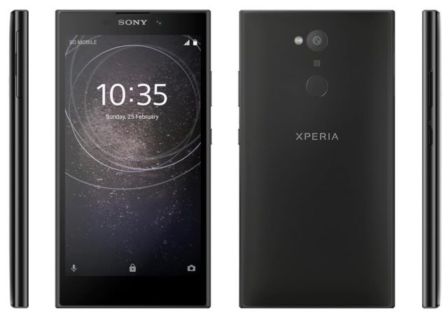 Sony Xperia XA2、XA2 Ultra 及 L2 官方宣传图