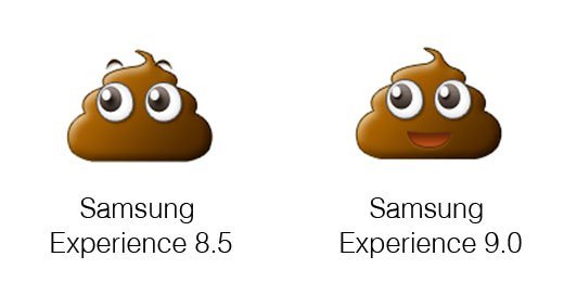 samsung emoji 终於改版