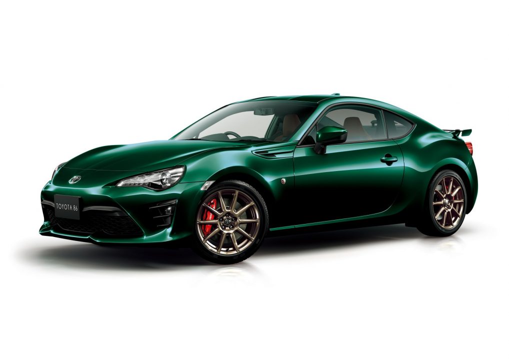 toyota 86 british green limited edition 极吸引!可惜只给日本
