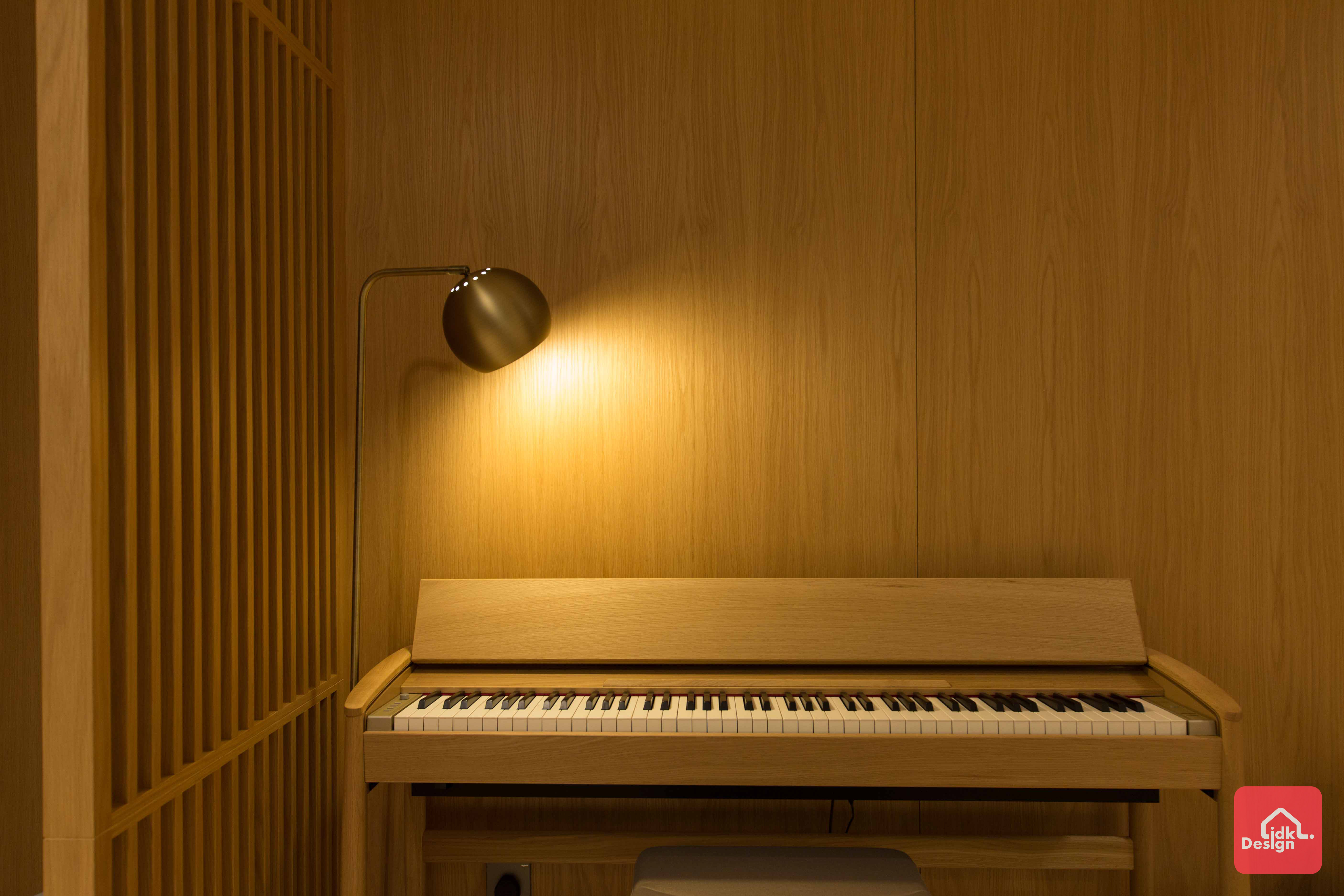 半开放式书房 日式风格营造自然柔和的气氛