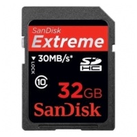 SanDisk Extreme C10 SDHC Card 32GB [R:30]