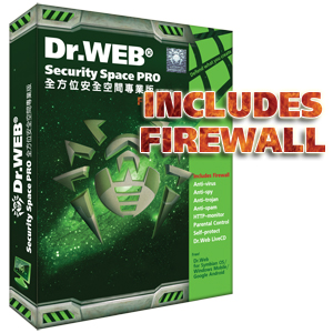 Dr.WEB Security Space PRO 6.0 防火牆版 (1用戶2年授權下載版) 價錢、規格及用家意見 - 香港格價網 ...