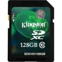 Kingston SDXC 128GB Class10