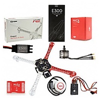 DJI Flame Wheel F450+E300+NAZA-M Lite GPS智能四軸飛行器組合