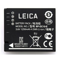 Batteria Agli Ioni Di Litio Compatibile Per Leica D-LUX 5, BP-DC10, BP-DC10E, 1250 MAh, 3.7V - 4