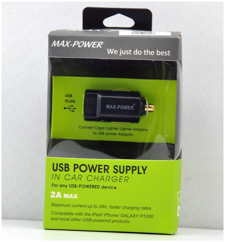 Maxpower 牛魔王 IPHONE/IPAD/P1000 USB汽車充電器 價錢、規格及用家意見 香港格價網