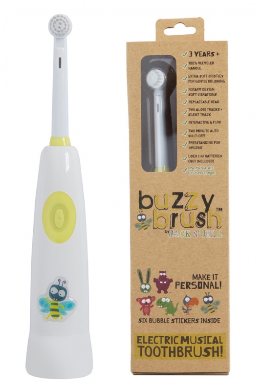 Jack N' Jill Buzzy Brush Electric Musical Toothbrush 電動音樂牙刷 價錢、規格及用家意見 香港格價網
