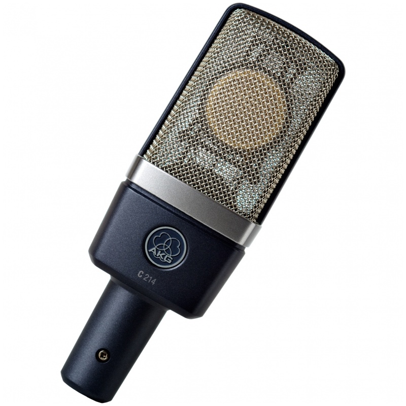 AKG Professional Large Diaphragm Condenser Microphone 大震膜電容式麥克風 C214 價錢