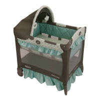 Graco Travel Lite Crib Winslet 舒適嬰幼兒安撫遊戲床