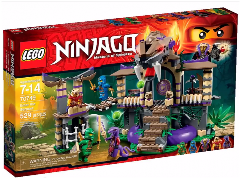 lego enter the serpent(70749)