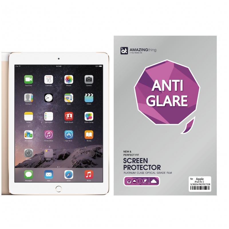 AMAZINGthing Apple iPad Air 2 Anti Glare Screen Protector 價錢、規格及用家意見 香港格價網