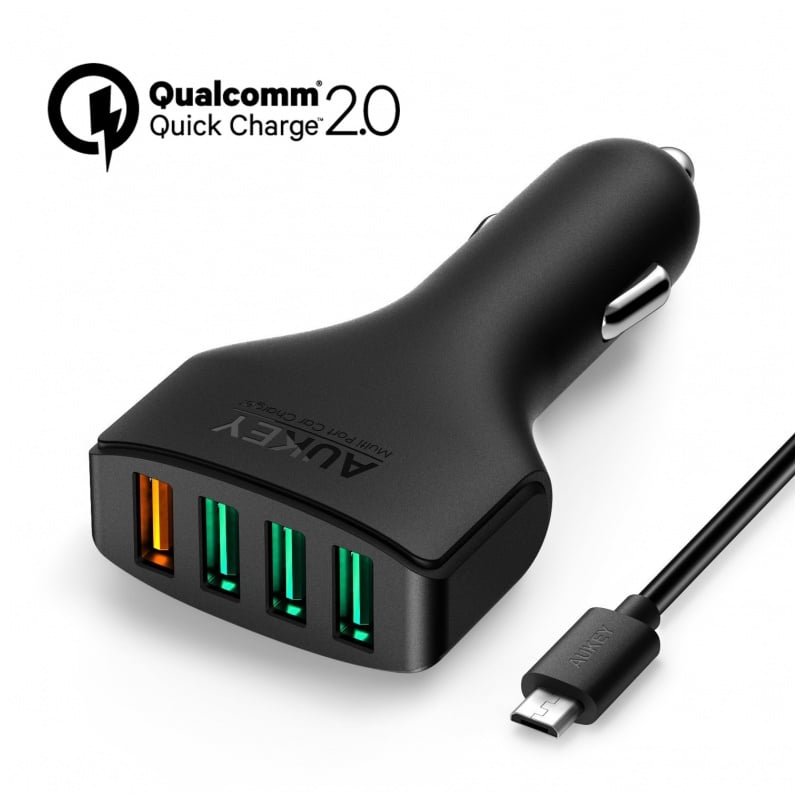 Aukey Cc T4 Qc 2 0 快速充電器 車用 價錢 規格及用家意見 香港格價網price Com Hk