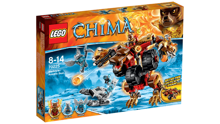 lego bladvics rumble bear (70225)