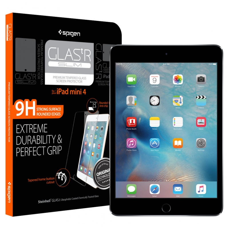 Spigen iPad Mini 4 Screen Protector GLAS.tR SLIM 價錢、規格及用家意見 香港格價網