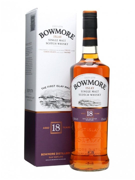 Bowmore Aged 18 Years Islay Single Malt Scotch Whisky 價錢、規格及用家意見 香港格價