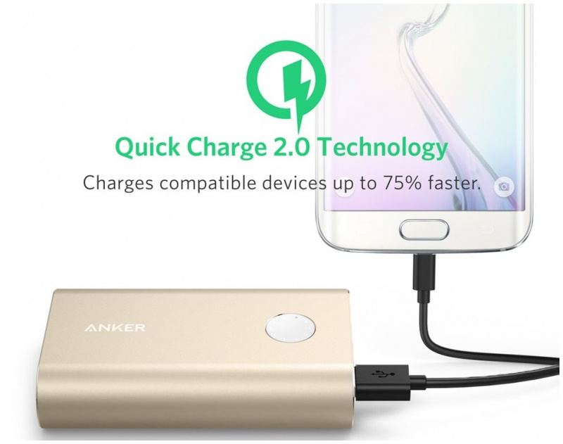Anker PowerCore+ Quick Charge 2.0 10050mAh 價錢、規格及用家意見 香港格價網