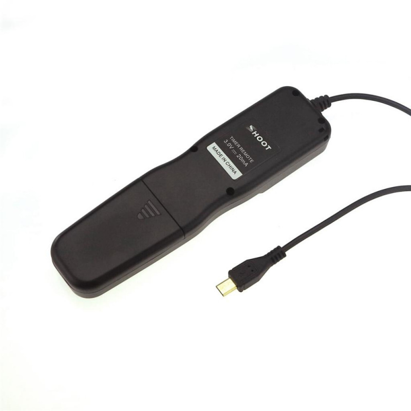 SHOOT RR90 LCD Timer Remote Shutter Timelapse Photography Device for