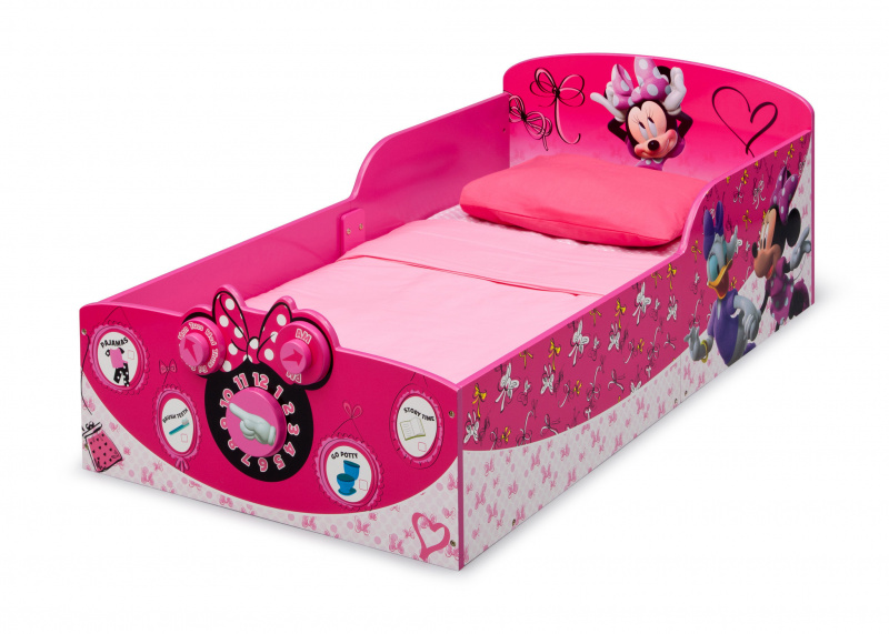 Delta Minnie Mouse Interactive Wood Toddler Bed 價錢、規格及用家意見 香港格價網