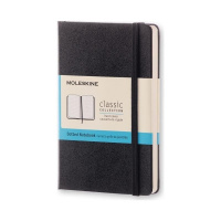 Moleskine Classic Notebook 硬皮記事本 (9x14cm, 黑色, 點)