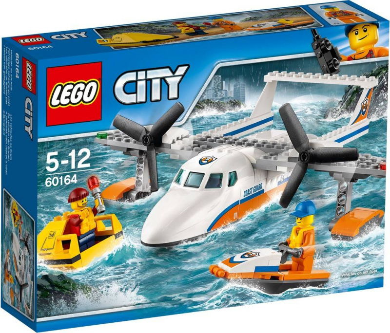 lego sea rescue plane (60164)