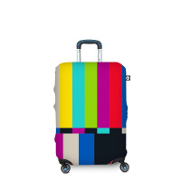 BG Berlin Tv Set - Suitcase Cover (M) by Xavier Iturralde