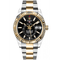 Rolex Sky-Dweller 42mm 亮黑色錶面蠔式錶 