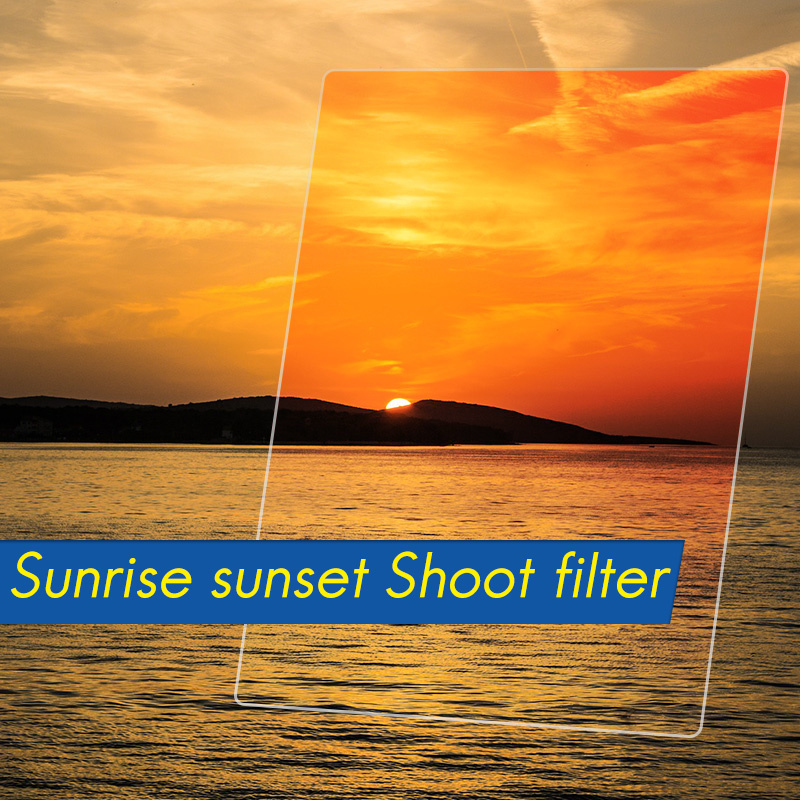 FOCUS 100mm x 143mm Sunset Filter Lens Compatible with Z Series Holders ...