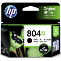 HP 804XL 高印量黑色原廠墨盒 (T6N12AA)
