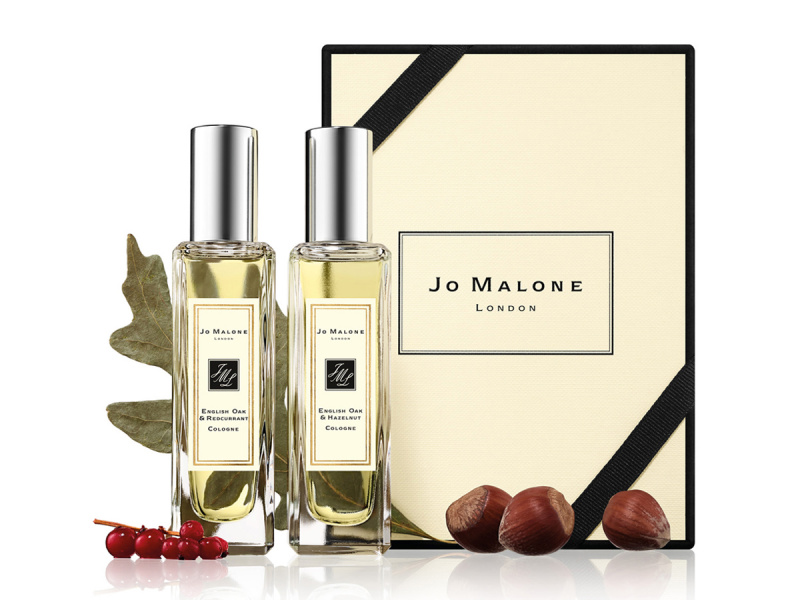 Jo Malone English Oak & Redcurrant / English Oak & Hazelnut 英國橡樹與紅醋栗及英國橡樹與榛果 30ml x 2件套裝 價錢、規格及用