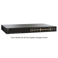 Cisco SG350-28 28-Port Gigabit Managed Switch