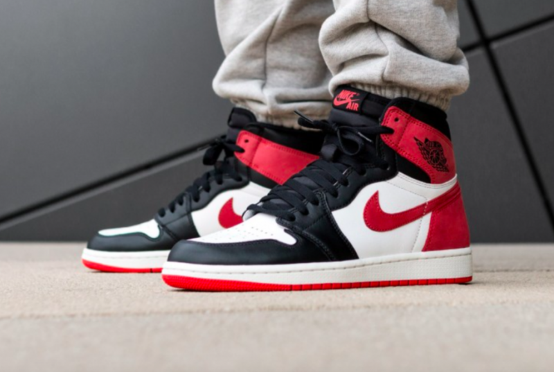 nike air jordan 1 retro high og track red