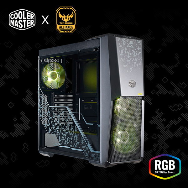 Cooler Master ATX Case MasterBox MB500 TUF Edition 價錢、規格及用家意見 香港格價網
