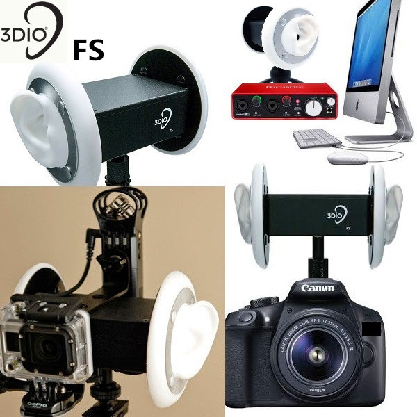 3Dio Free Space Binaural Microphone 雙耳麥克風 價錢、規格及用家意見 - 香港格價網 Price.com.hk